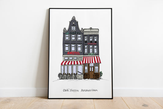Café Hoppe, in color