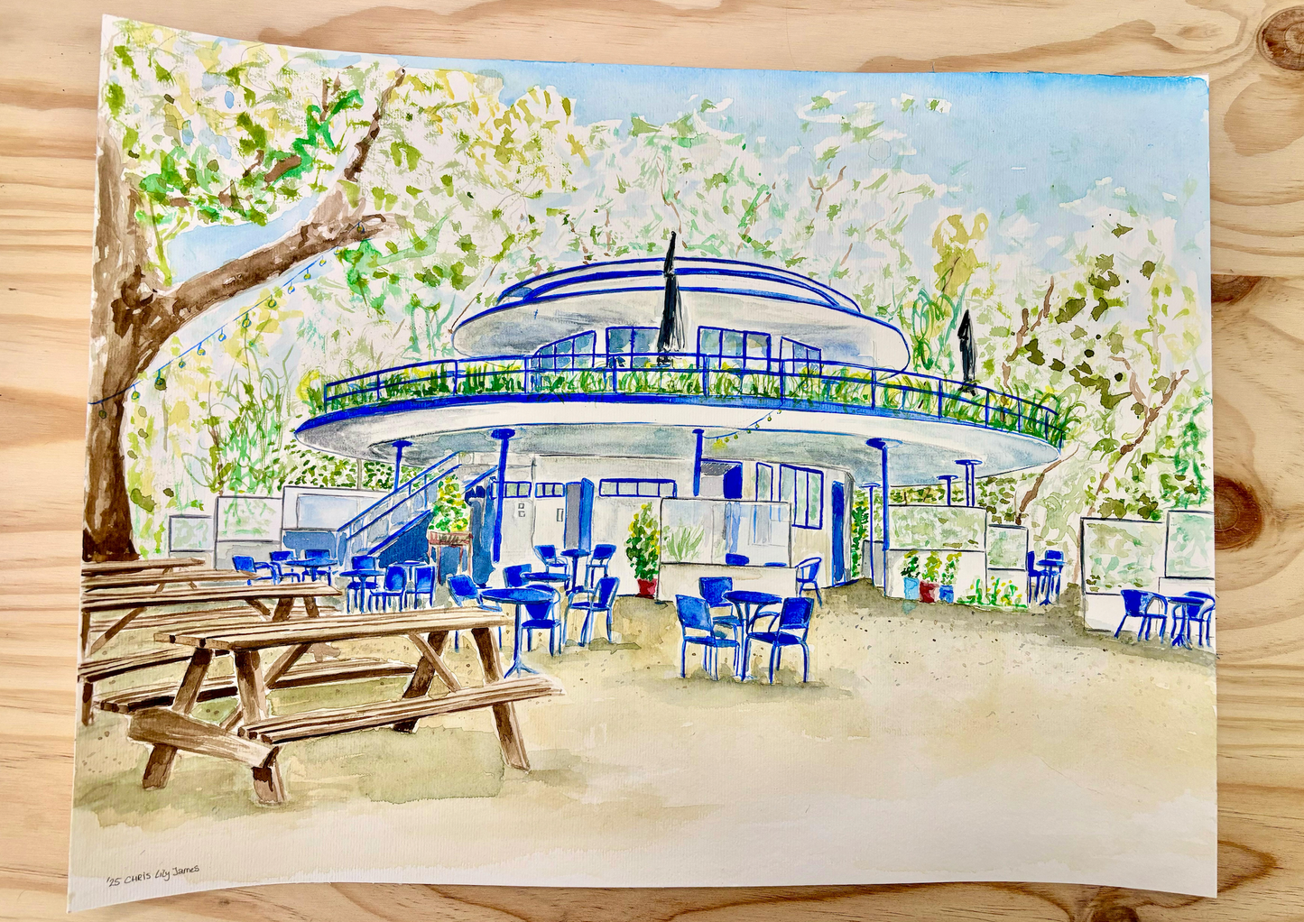 't Blauwe Theehuis Vondelpark Amsterdam