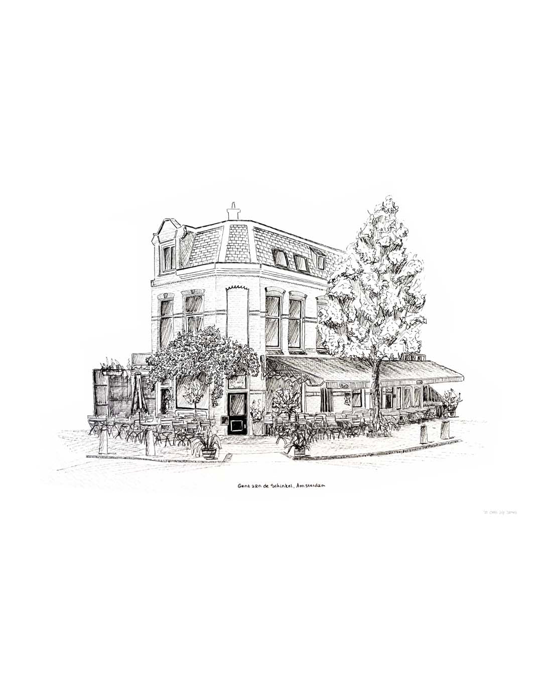 Cafe Gent aan de Schinkel