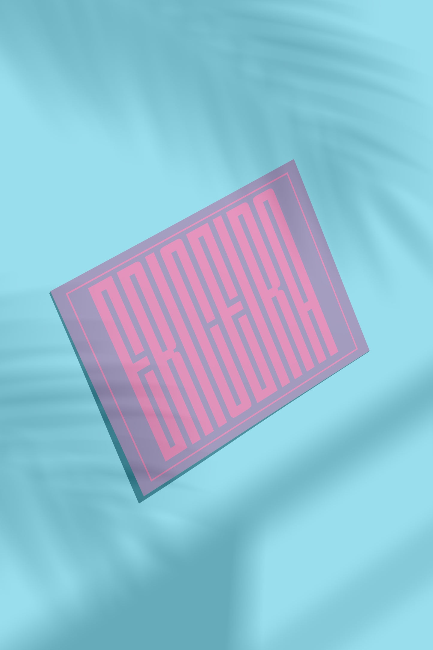 Ericeira Graphic Lila & Pink