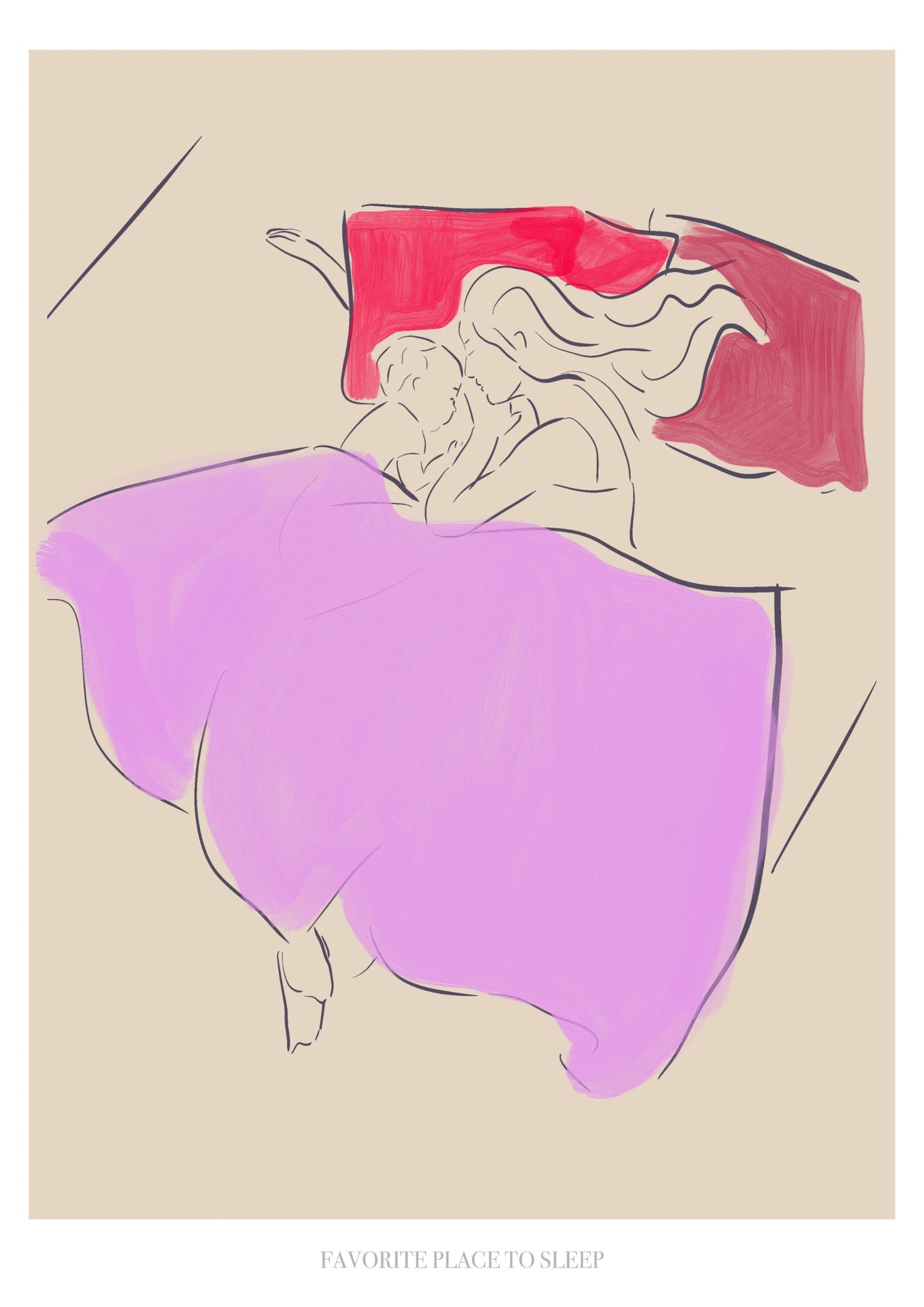 Favorite place to sleep