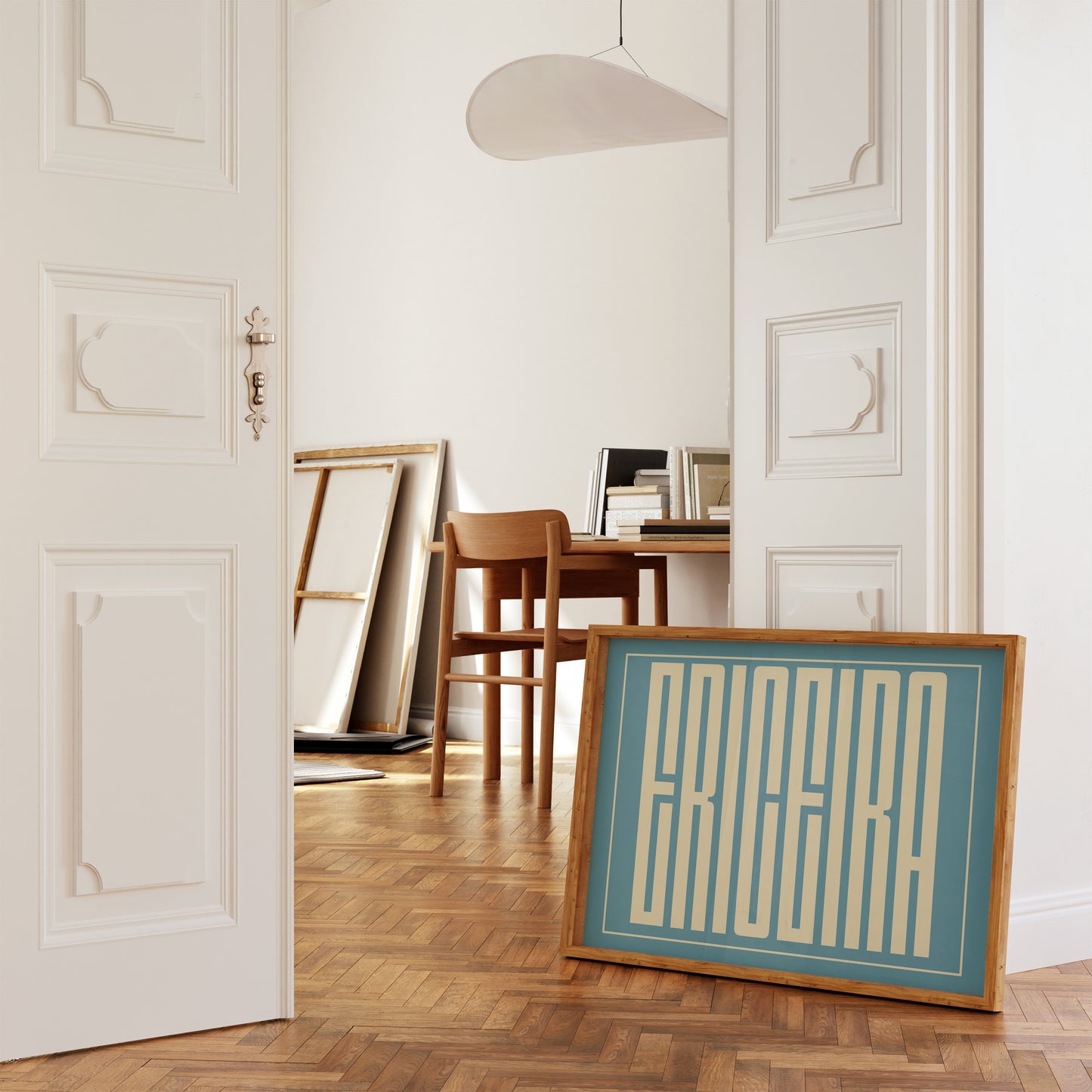 Ericeira Graphic Yellow & Terquoise