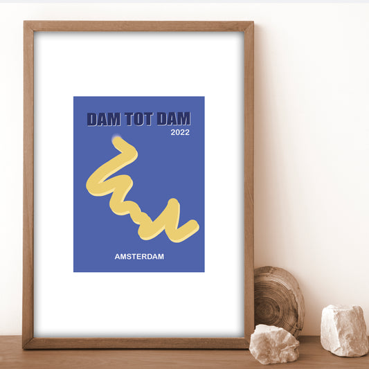 Dam tot Damloop: Blue & Yellow