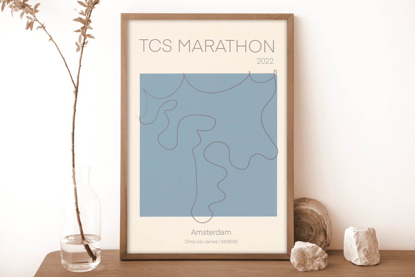 Marathon Amsterdam: Vintage Vibe - Blue