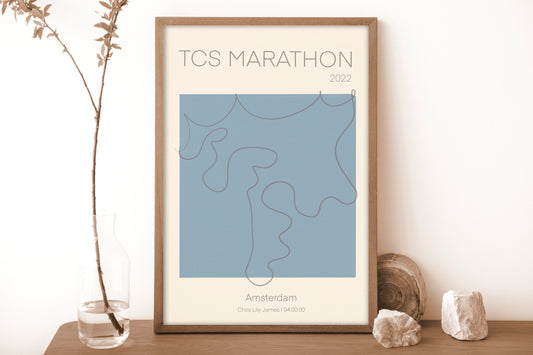 Marathon Amsterdam: Vintage Vibe - Blue