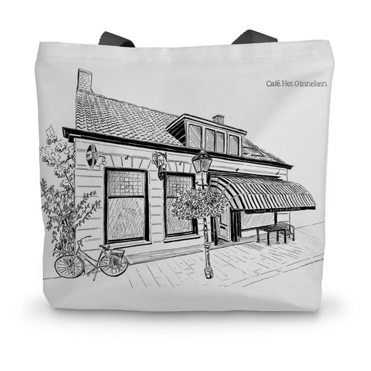 Café Het Ginneken Canvas Tote Bag