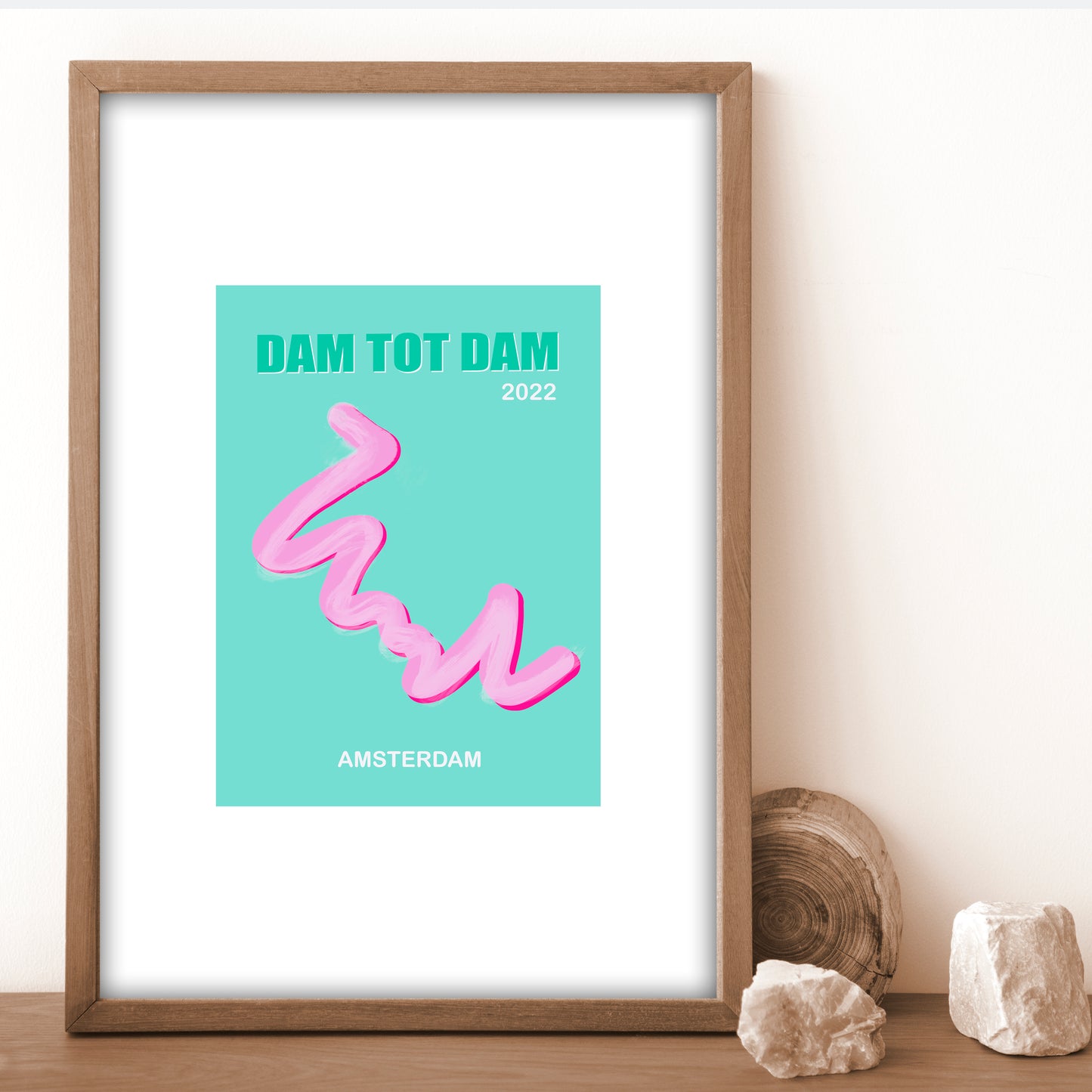 Dam tot Damloop: Green & Pink