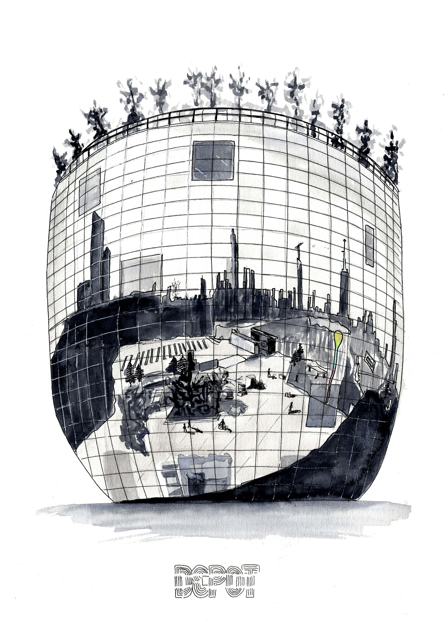 Boijmans Museum Depot - Black & White