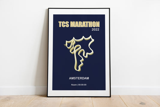 Marathon Amsterdam: Modern Vibe - Blue