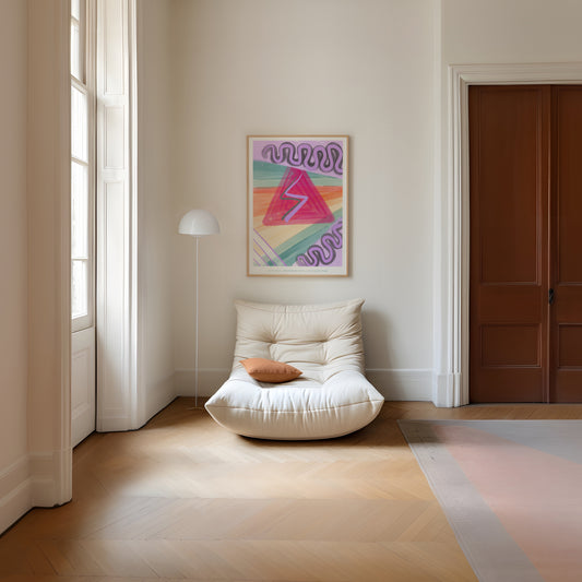 Hallway Art - Actually, life is beautiful and I have time