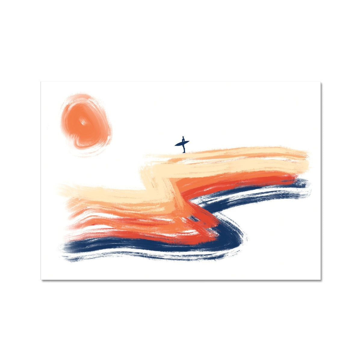 Artprint - ´Sunset Surf Ericeira´´