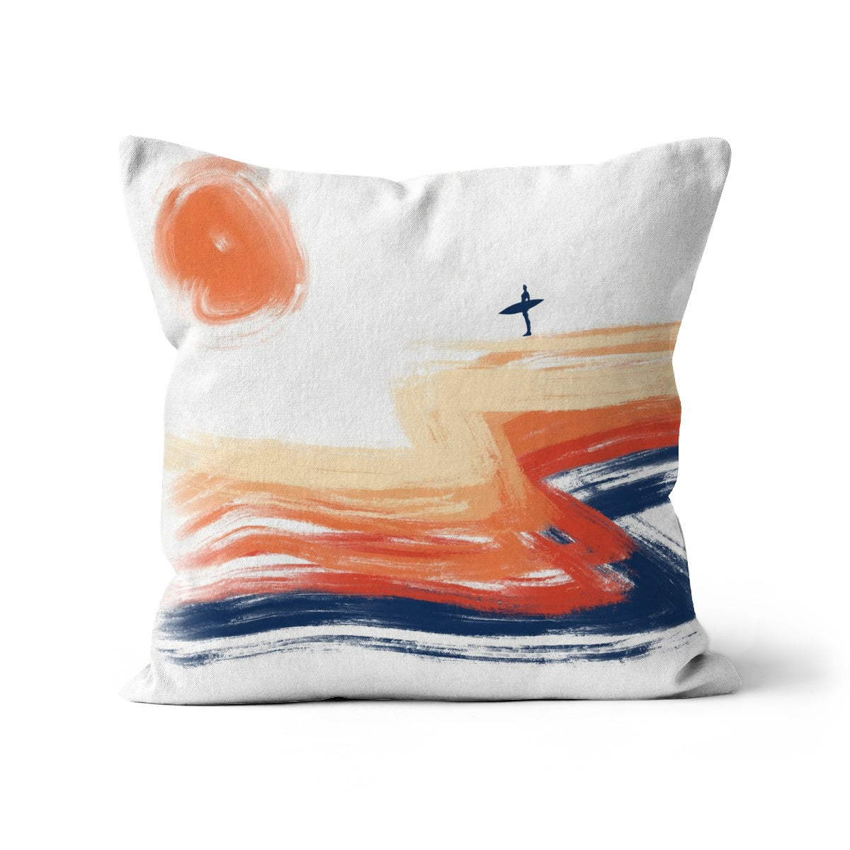 Canvas cushion: ´Sunset Surf Ericeira´