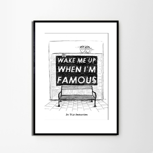 Wake Me Up When I'm Famous Bench