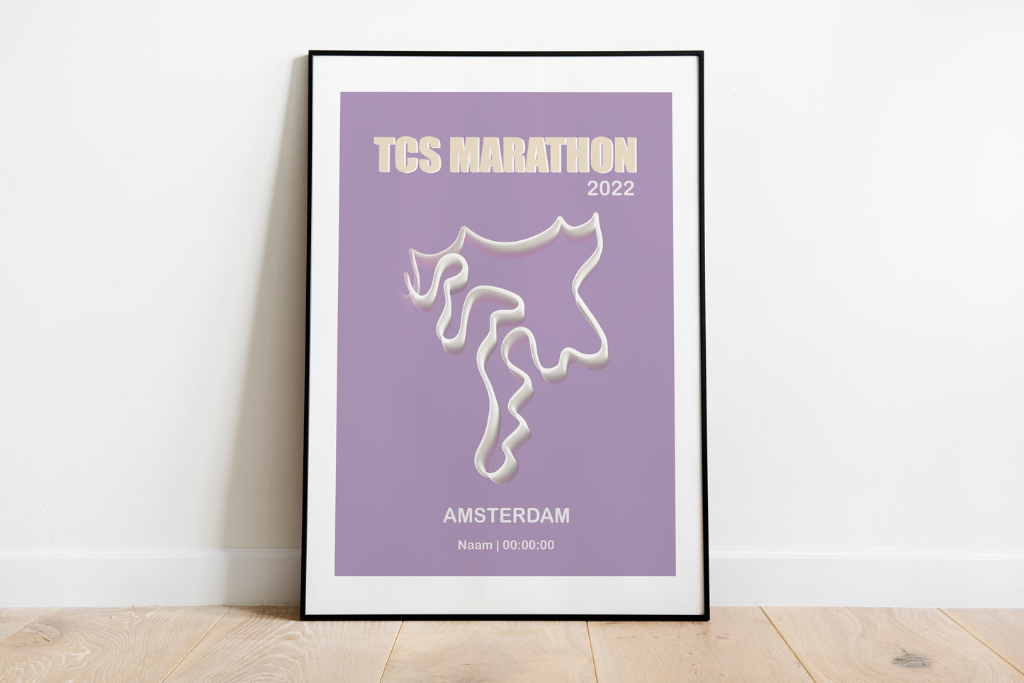 Marathon Amsterdam: Modern Vibe - Lila